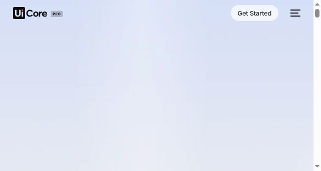 Screenshot of uicore.co