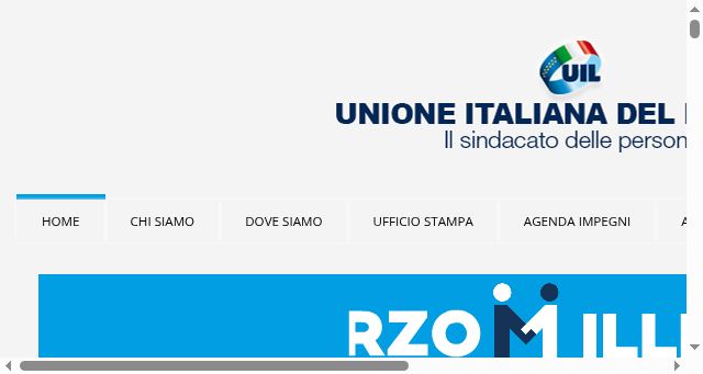 Screenshot of uil.it