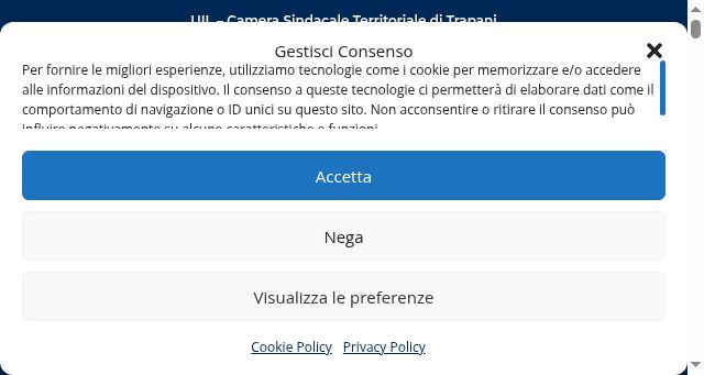 Screenshot of uiltrapani.it
