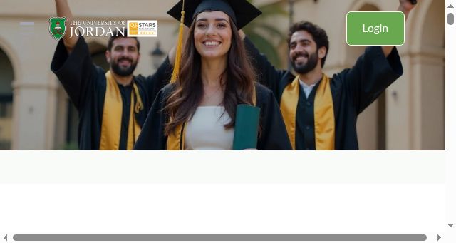 Screenshot of ujalumni.edu.jo