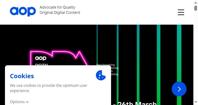 Screenshot of ukaop.org