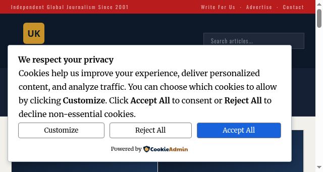 Screenshot of ukdealzone.co.uk