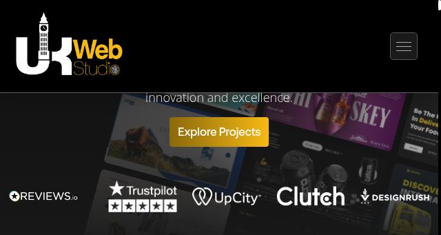 Screenshot of ukwebstudio.com