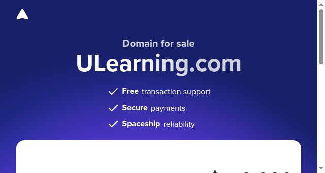 Screenshot of ulearning.com