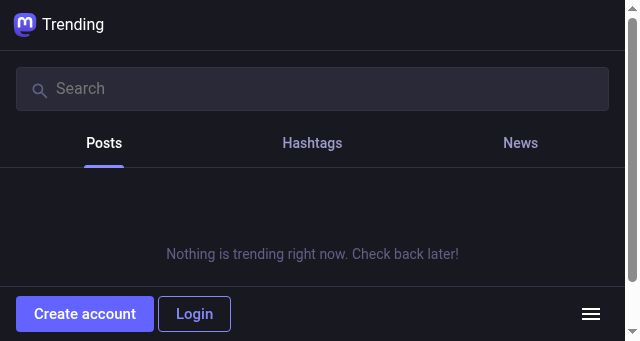 Screenshot of umbracocommunity.social
