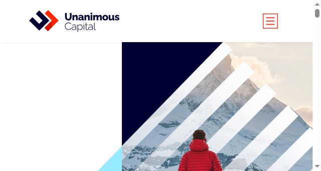 Screenshot of unanimous.vc