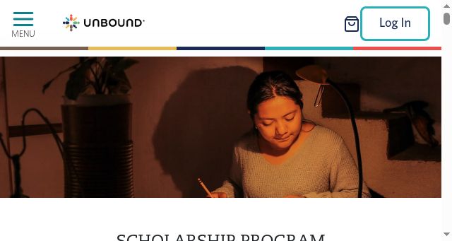 Screenshot of unbound.org