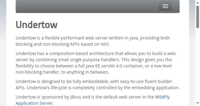 Screenshot of undertow.io