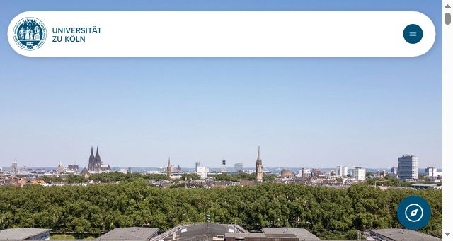 Screenshot of uni-koeln.de