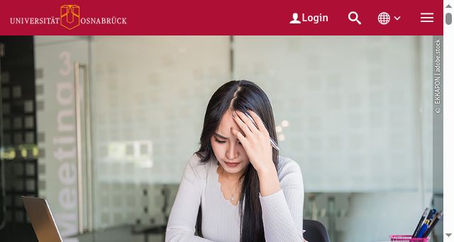 Screenshot of uni-osnabrueck.de