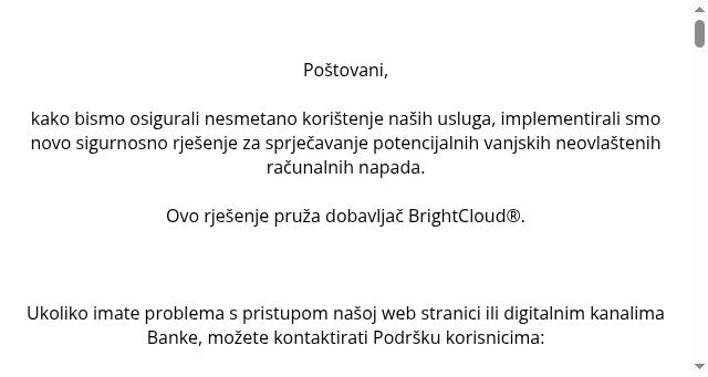 Screenshot of unicreditbank.cz