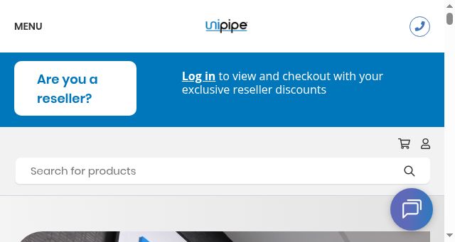 Screenshot of unipipesolutions.com