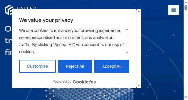 Screenshot of unitedfintech.com