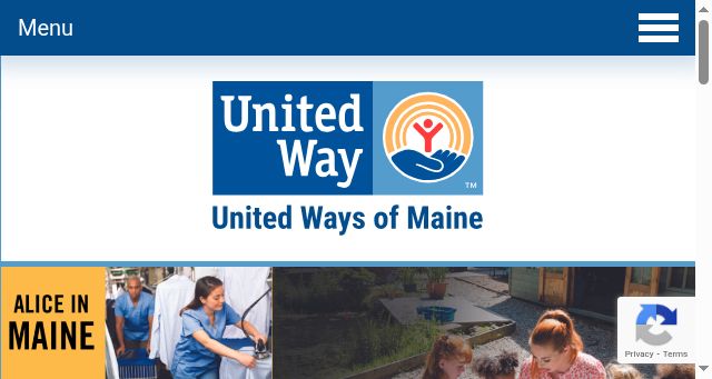 Screenshot of unitedwaysofmaine.org