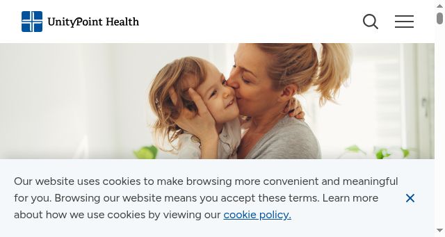 Screenshot of unitypoint.org