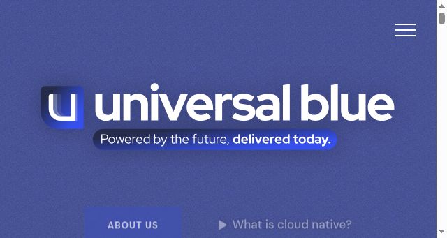 Screenshot of universal-blue.org