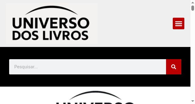 Screenshot of universodoslivros.com.br