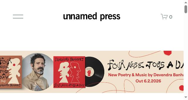 Screenshot of unnamedpress.com