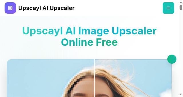 Screenshot of upscayl.app