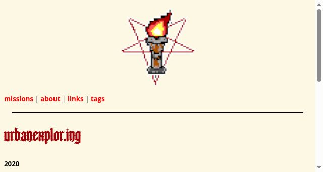 Screenshot of urbanexplor.ing