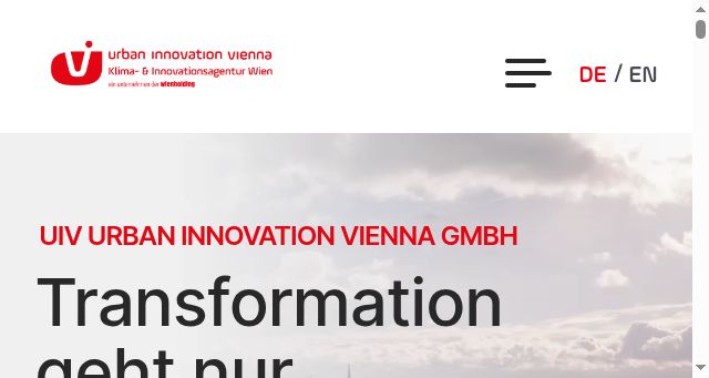 Screenshot of urbaninnovation.at