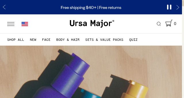 Screenshot of ursamajorvt.com