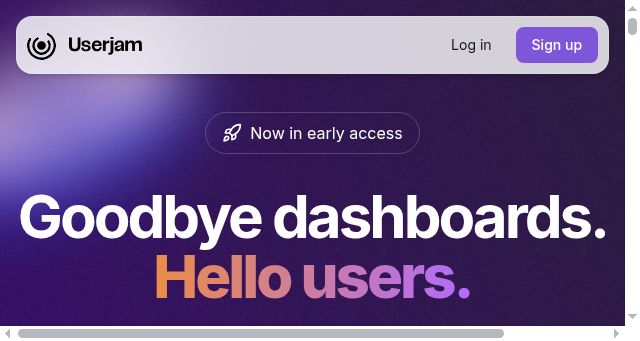 Screenshot of userjam.com