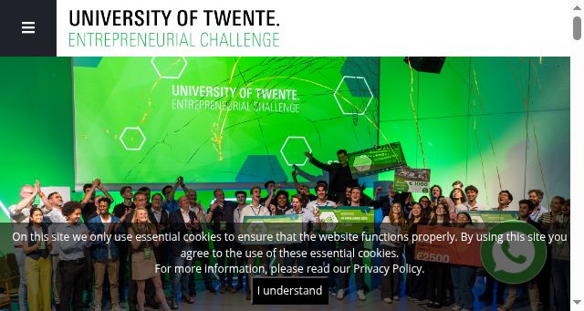 Screenshot of utchallenge.nl