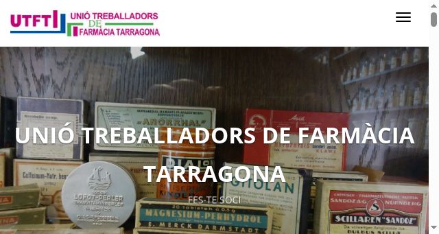 Screenshot of utft.es