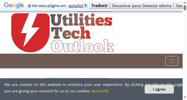 Screenshot of utilitiestechoutlookeurope.com