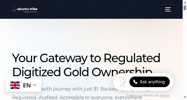 Screenshot of utribe.one