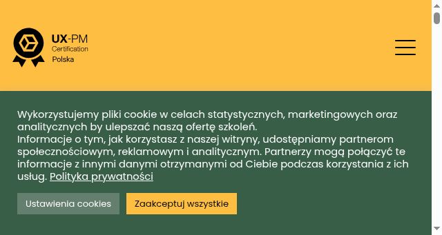 Screenshot of ux-pm.pl