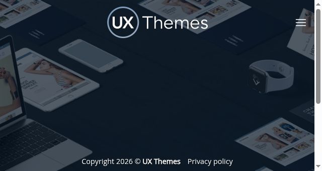 Screenshot of uxthemes.com