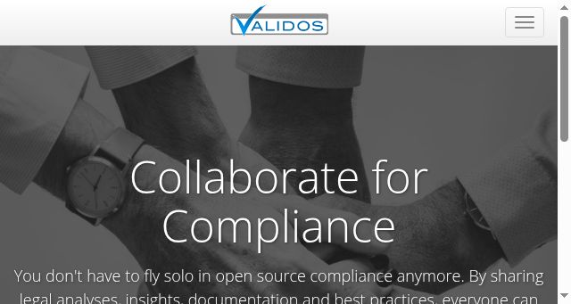 Screenshot of validos.org