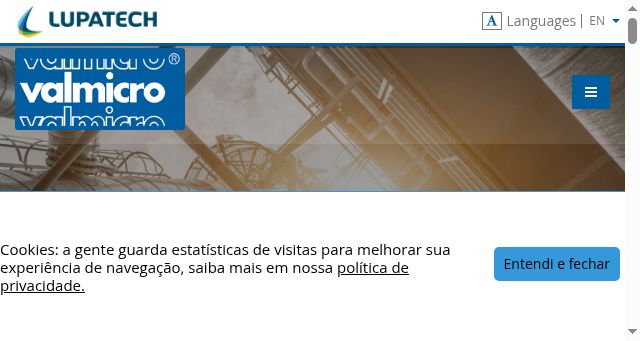 Screenshot of valmicro.com.br