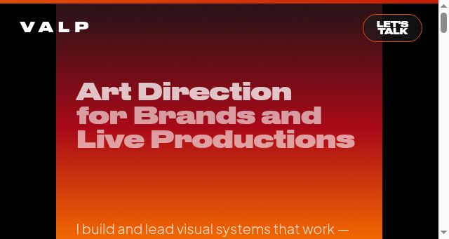 Screenshot of valpnow.com