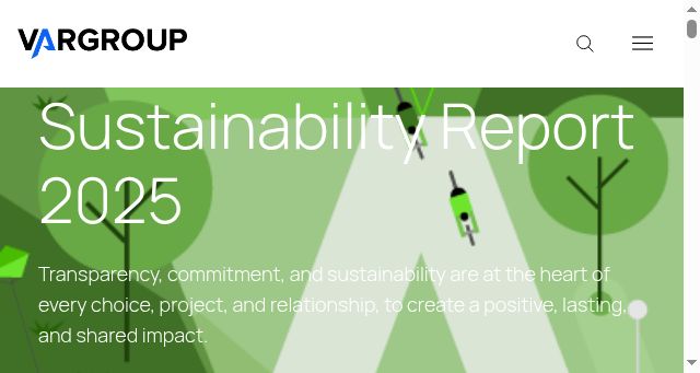Screenshot of vargroup.com