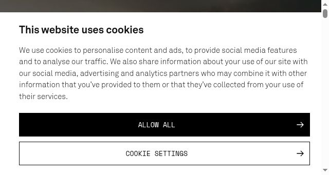 Screenshot of varjo.com