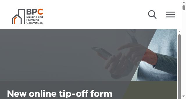 Screenshot of vba.vic.gov.au