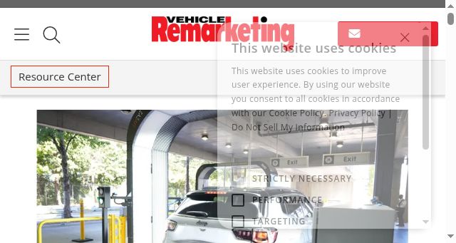 Screenshot of vehicleremarket.com