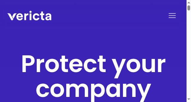 Screenshot of vericta.com