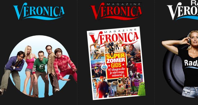 Screenshot of veronica.nl