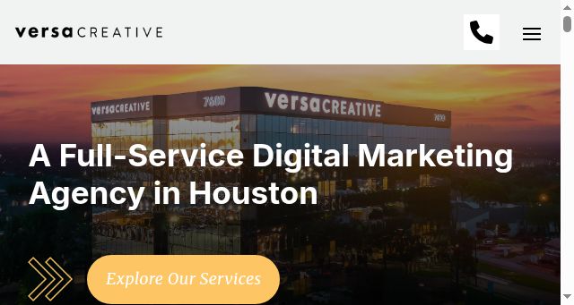 Screenshot of versacreative.com