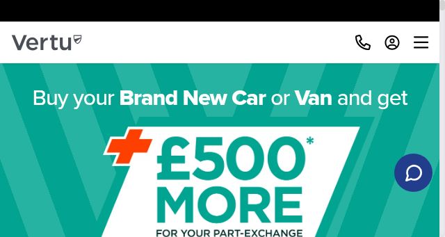 Screenshot of vertumotors.com