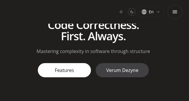 Screenshot of verum.com