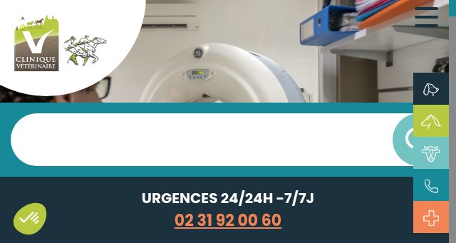 Screenshot of vet-bayeux.fr