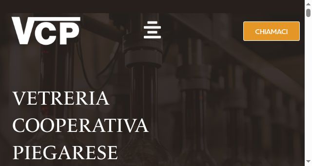 Screenshot of vetreriapiegarese.it
