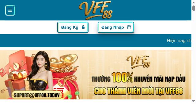Screenshot of vff88.today