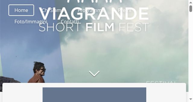 Screenshot of viagrande-short-film-fest.it
