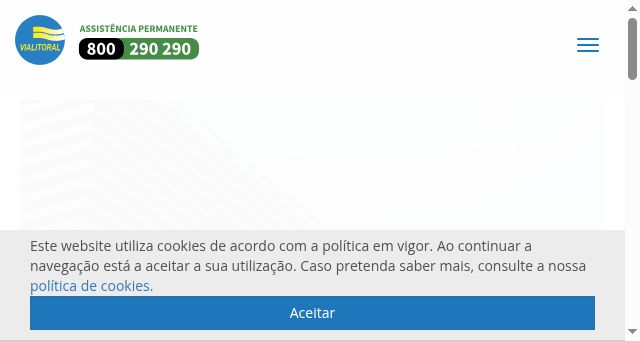 Screenshot of vialitoral.com